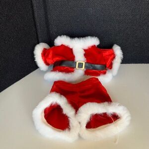 Santa Costume Outfit Clothes Fits Most 14" - 18" Build-a-bear  Workshop Babw.